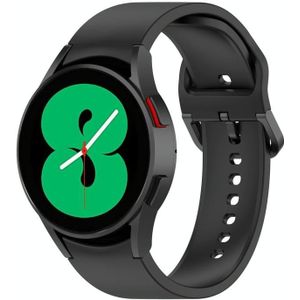 Voor Samsung Galaxy Watch 6 / 6 klassieke effen kleur gesp siliconen horlogeband  maat: L maat