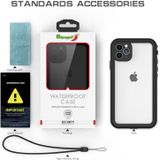 For iPhone 11 Pro Max RedPepper Shockproof Waterproof PC + TPU Protective Case(Black)