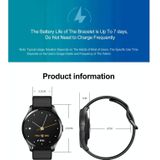 T88 1.28 inch TFT Color Screen IP67 Waterproof Smart Watch  Support Body Temperature Monitoring / Sleep Monitoring / Heart Rate Monitoring(Blue)