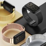 For Xiaomi Mi Band 7 Pro Mijobs Milan Magnetic Stainless Steel Watch Band(Gold)