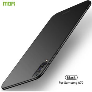For Galaxy A70 MOFI Frosted PC Ultra-thin Hard Case(Black)