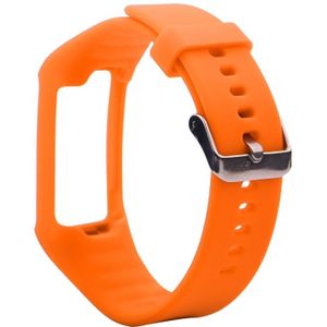 Silicone Sport Wrist Strap for POLAR A360 / A370 (Orange)