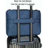 Nylon waterdichte laptoptas met bagage trolley riem  maat: 13.3-14 inch