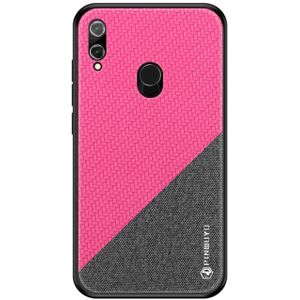PINWUYO Honors Series Shockproof PC + TPU Protective Case for Huawei Honor 10 Lite / P Smart 2019(Red)