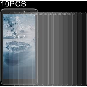 10 stks 0.26mm 9H 2.5D gehard glasfilm voor Nokia C2 2e editie