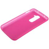 0.3 mm ultradun polycarbonaat materialen PC bescherming shell voor LG Optimus G2/D802 Volg gedurende (magenta)