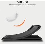 For Xiaomi Mi 10T / 10T Pro / Redmi  K30S MOFI Gentleness Series Brushed Texture Carbon Fiber Soft TPU Case(Black)