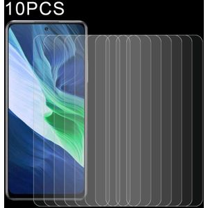 For Infinix Note 10 Pro NFC/10 Pro/10 10 PCS 0.26mm 9H 2.5D Tempered Glass Film
