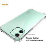 Hat-Prince ENKAY 2 in 1 Clear TPU Soft Case Shockproof Cover + 0.26mm 9H 2.5D Full Glue Full Coverage Tempered Glass Protector Film For iPhone 12 mini