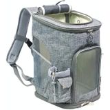 LDLC Pets Going Out Portable Foldable Breathable Backpack  Size:M(Light Gray )