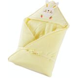 85x85 300g Baby Cotton Soft Swaddling Quilt Thickness Optional(Yellow)