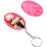 Mini Safe Football Loud Personal Alarm with Anti-Rape for Girl and Kids  120Db Alarm(Pink)