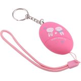 Mini Safe Football Loud Personal Alarm with Anti-Rape for Girl and Kids  120Db Alarm(Pink)