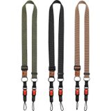 XJ03 Camera Shoulder Hanging Neck Strap(Khaki)