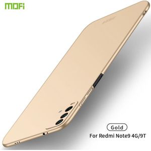 For Xiaomi Redmi 9T / Note9 4G / 9 Power MOFI Frosted PC Ultra-thin Hard Case(Gold)