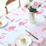 Printinging Coffee Dining Table Cloth PVC Waterproof Oilproof Anti-scalding Tablecloth  Size:120x180cm Dining Table(Cactus)