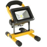 10W Portable LED Floodlight  Waterproof Rechargeable LED Floodlight with Bracket  DC 12/24V(Yellow)