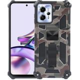 Voor Motorola Moto G13 / G23 4G / G53 5G Camouflage Armor Kickstand TPU + PC magnetische telefoonhoes