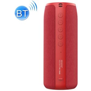 ZEALOT S51 Portable Stereo Bluetooth Speaker with Built-in Mic  Support Hands-Free Call & TF Card & AUX(Red)