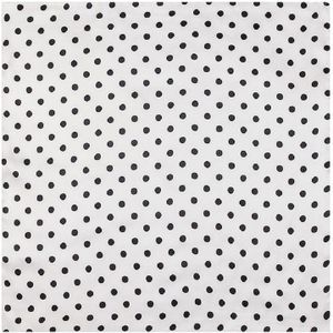 Spring Ladies Dots Pattern Silk ImitationSmall Scarf Square Scarf  Size:60 x 60cm(White)