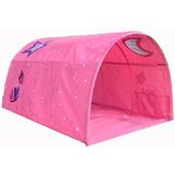 Children Home Bed Crawl Tunnel Game House Tent  Style:Pink