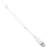 8 Pin to 3.5mm Headphone Jack Adapter Support Self-timer / Song / Line Control  For iPhone XR / iPhone XS MAX / iPhone X & XS / iPhone 8 & 8 Plus / iPhone 7 & 7 Plus / iPhone 6 & 6s & 6 Plus & 6s Plus / iPad(White)