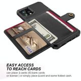 Magnetische portemonnee kaart tas lederen tas voor iphone 11 pro max
