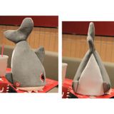 Funny Shark Shape Hat Plush Hat  Size: One Size(Will Not Move)