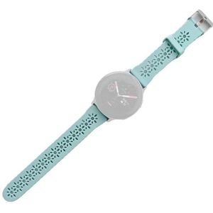 Voor Samsung Gear S2 Classic Silicone Hollowed-Out Printed Riem (Ice Sea Color)