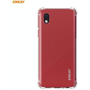 For Samsung Galaxy A01 Core / M01 Core Hat-Prince ENKAY Clear TPU Shockproof Case Soft Anti-slip Cover