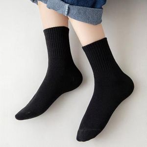 Kinderen katoen effen kleur zonder been midden kuit ademende zweetabsorberende sokken  voetlengte: 13-16cm