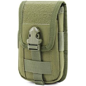 Multifunctional Large-Capacity Mobile Phone Bag Outdoor Sports Waist Bag(Army Green)