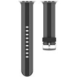 Silicone Replaceable Watch Strap For Apple Watch Series 6 & SE & 5 & 4 40mm / 3 & 2 & 1 38mm(2)