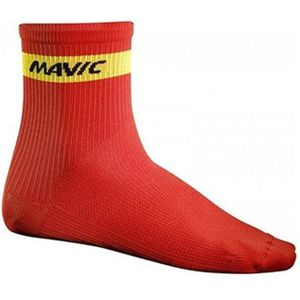 2 Pairs Sport Breathable  Outdoor Road Bicycle Racing Cycling Sport Socks  Free Size(Red)