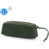 NewRixing NR-4019 Outdoor Portable Bluetooth Speaker with Hands-free Call Function  Support TF Card & USB & FM & AUX (Green)