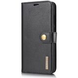 DG.MING Crazy Horse Texture Flip Detachable Magnetic Leather Case for Huawei Mate 20  with Holder & Card Slots & Wallet (Black)