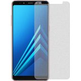 10 PCS Non-Full Matte Frosted Tempered Glass Film for Galaxy A8+ (2018)