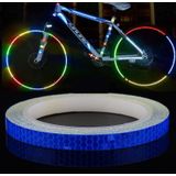 5 Rolls Fiets Mountainbike Motorfiets Sticker Auto Contour Reflecterende Sticker Night Riding Reflective Sticker  Grootte: 2 x 800cm