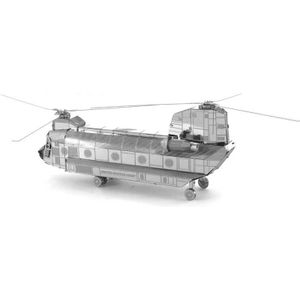 3 PCS 3D Metal Assembly Model DIY Puzzel  Stijl: CH-74 Chinook