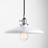 Retro Creative Personality Attic Study Room Chandelier without Light Bulb(White)