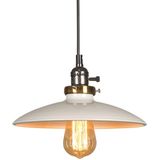 Retro Creative Personality Attic Study Room Chandelier without Light Bulb(White)