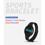 H8W 0.96 inch Color Screen Smart Bracelet  Support Sleep Monitor / Heart Rate Monitor / Blood Pressure Monitor / Temperature Measurement(Blue)