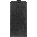 Voor Samsung Galaxy M53 R64 Texture Verticale Flip Leren Telefoonhoes (Zwart)