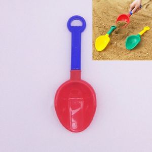 10 PCS Beach Shovel Speelgoed zand graven Tool Kinderen Spelen Sneeuw Schop (Rood)