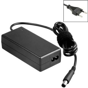 EU Plug AC Adapter 18.5V 3.5A 65W for HP COMPAQ Notebook  Output Tips: 7.4 x 5.0mm(Black)