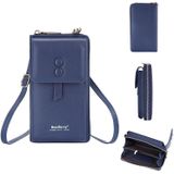 Baellerry multifunctionele verstelbare crossbody telefoontas grote capaciteit multi-kaartsleuf enkele schoudertas