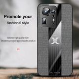 Voor Xiaomi MI Mix 4 Xinli Stitching Clot Texture TPU Telefoonhoes