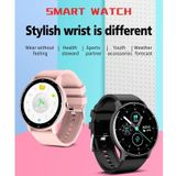 ZL02 1.28 inch Touch Screen IP67 Waterproof Smart Watch  Support Blood Pressure Monitoring / Sleep Monitoring / Heart Rate Monitoring(Rose Gold)