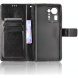 For Xiaomi Mi Mix 4 Crazy Horse Texture Horizontal Flip Leather Case with Holder & Card Slots & Lanyard(Black)