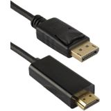 DisplayPort Male to HDMI Male Cable  Cable Length: 1.8m